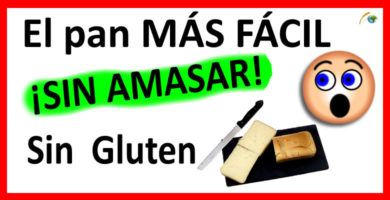 Pan de arroz Sin Gluten y Sin Lactosa FÁCIL y RÁPIDO. SIN AMASAR Sin Maíz Tb Thermomix