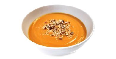 Crema de calabaza Sin Gluten en Thermomix Sin lácteos